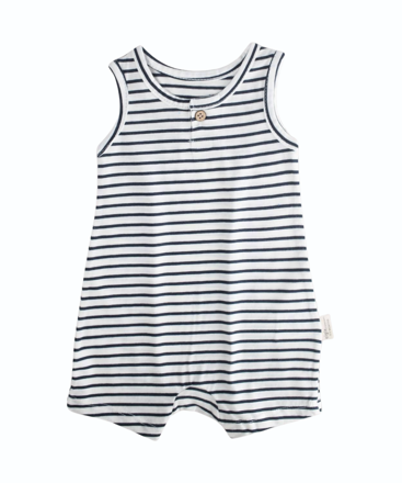 Picture of Overalls stribede - mørke blå