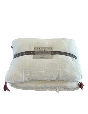 Picture of Sengerand og pude sæt - off white 